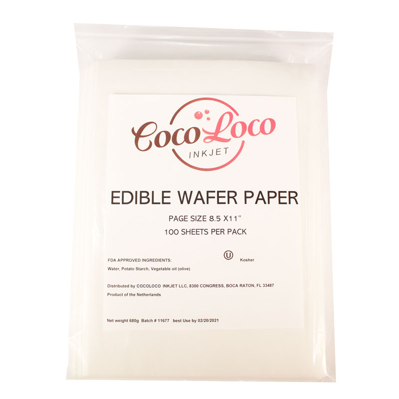 Shop Wafer Paper Sheets from Coco Loco Inkjet